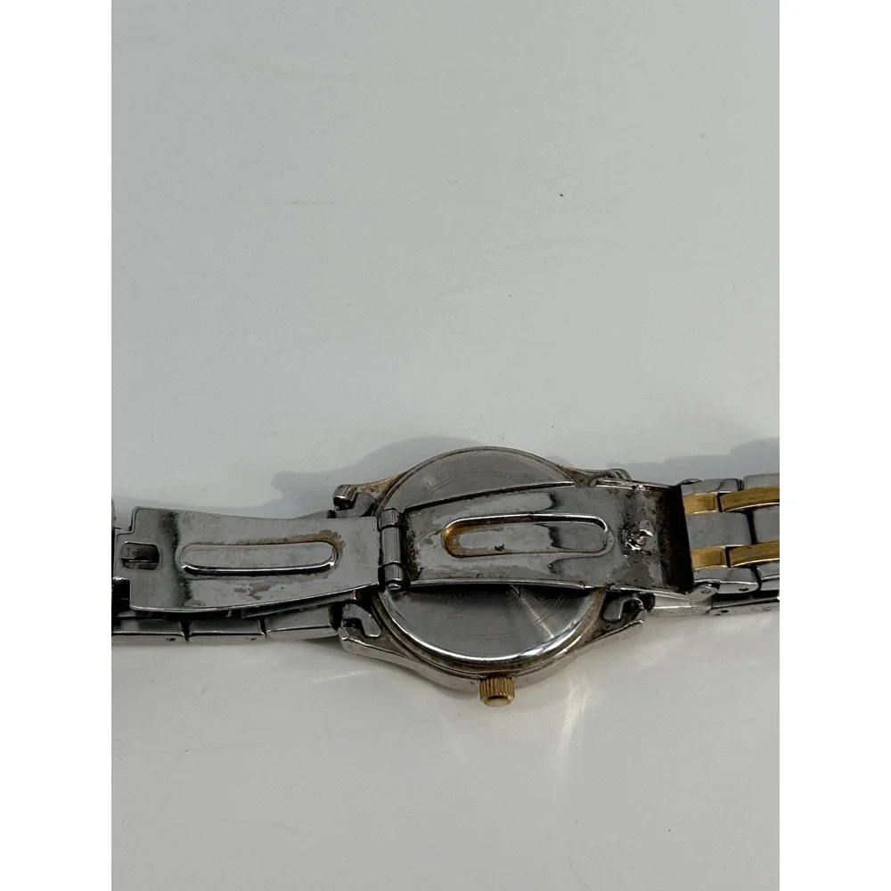 Bulova Two-Tone Silver and Gold Women's Watch